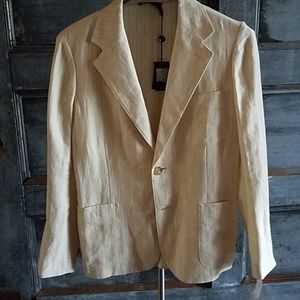 Ralph Lauren linen 2 button blazer size 8